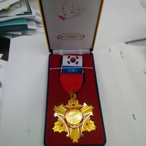 SC KWV Ceremony - Photo of Medal