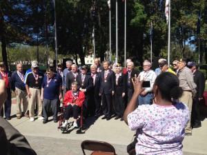 SC KWV Ceremony - Veterans with Medals